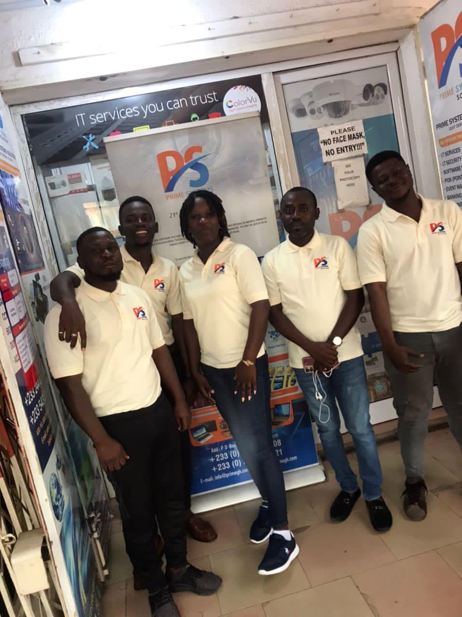 Prime Systems Solution team at the company premises